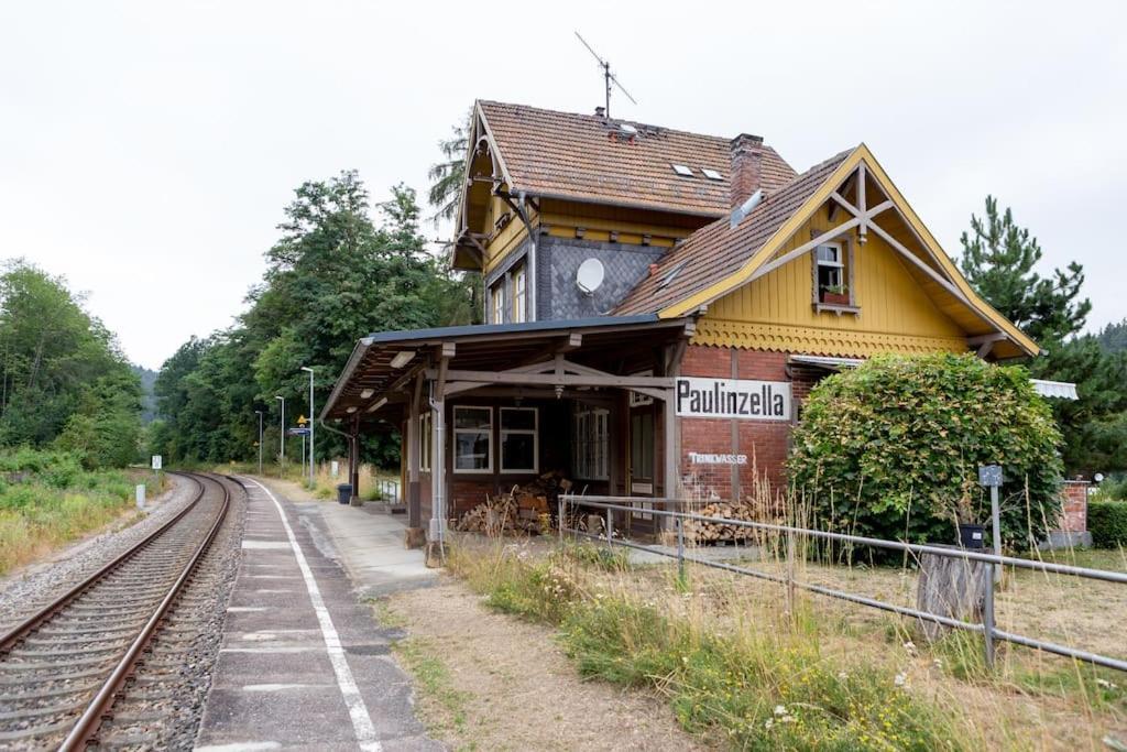 Ferienwohnung Orgelbauerhaus Schulze Paulinzella Exterior foto