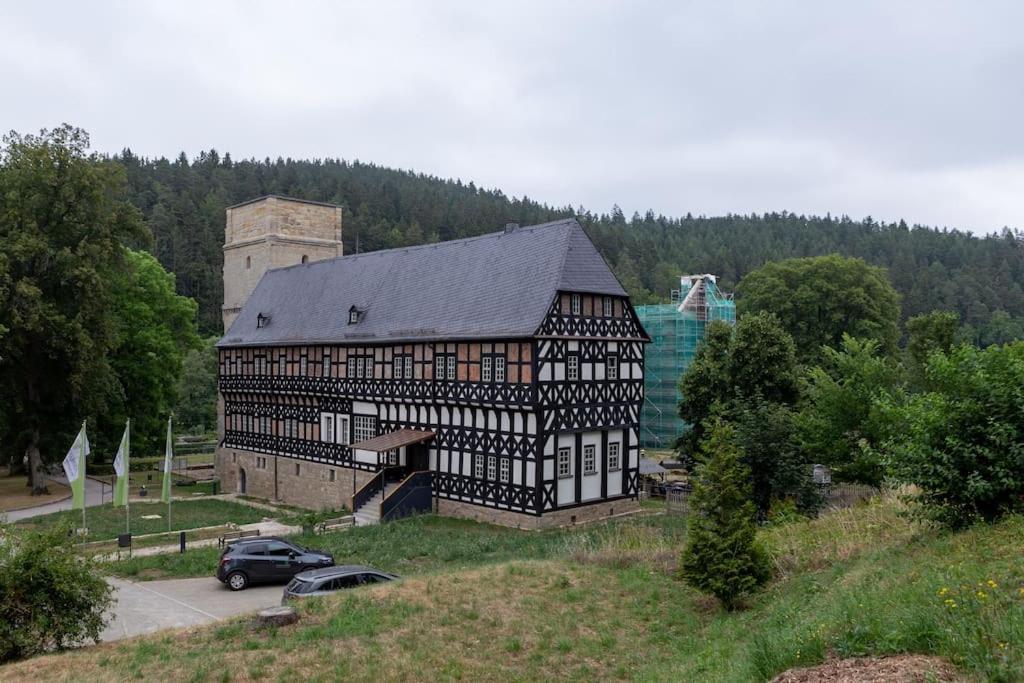 Ferienwohnung Orgelbauerhaus Schulze Paulinzella Exterior foto