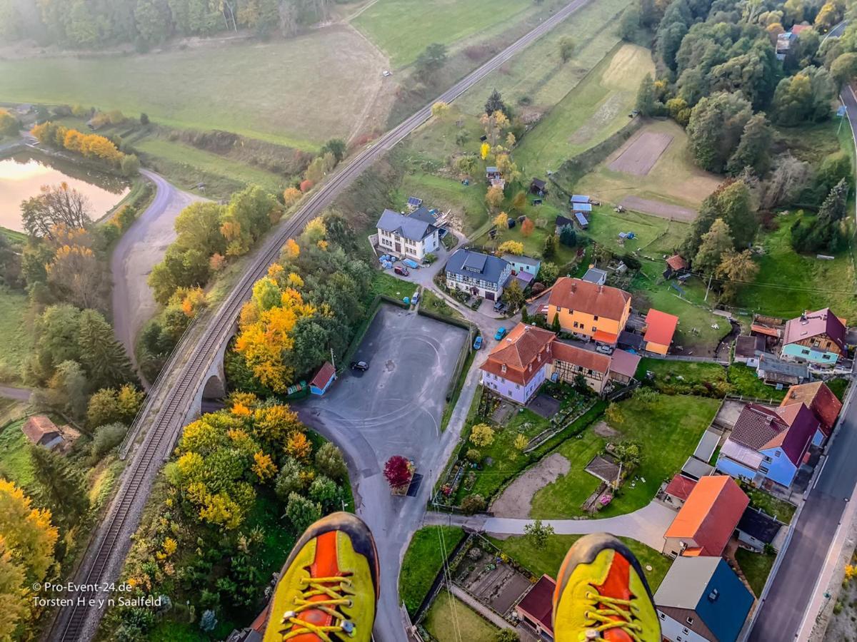 Ferienwohnung Orgelbauerhaus Schulze Paulinzella Exterior foto